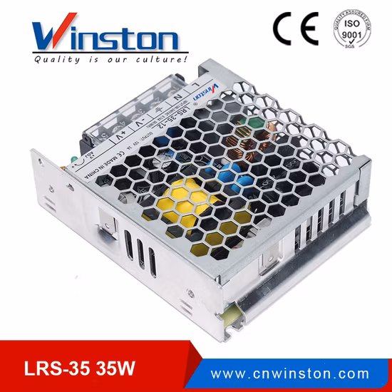 35W SMPS Single Output AC 220V to DC 5V 12V 24V 36V 48V DC LED Switching Power Supply with CE, RoHS (LRS-35)