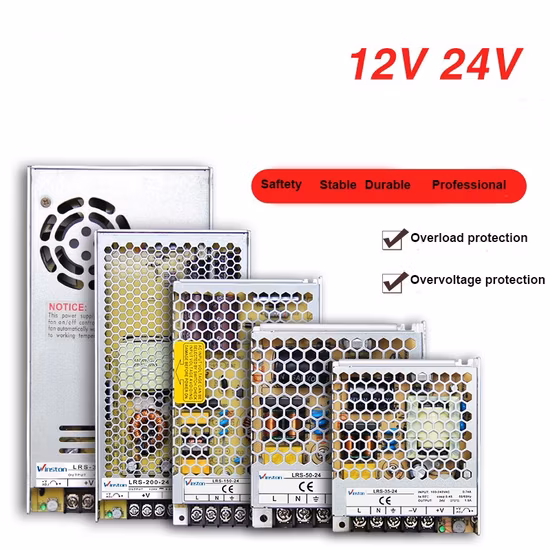 35W SMPS Single Output AC 220V to DC 5V 12V 24V 36V 48V DC LED Switching Power Supply with CE, RoHS (LRS-35)