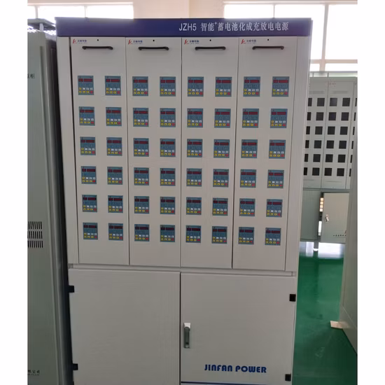 Cargador/descargador/rectificador de formación de batería de plomo ácido de pulso rápido IGBT tipo barra colectora de alta calidad de China